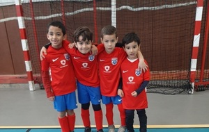 U7 tournoi salle à Givors