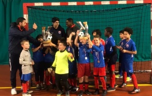 U9 vainqueur du tournoi en salle de Genay
